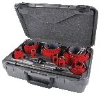 25PC INDUSTRIAL HOLE SAW KITS
HOLE SAW KITS HOLE CUTTING AND BORING - HOLE SAWS
