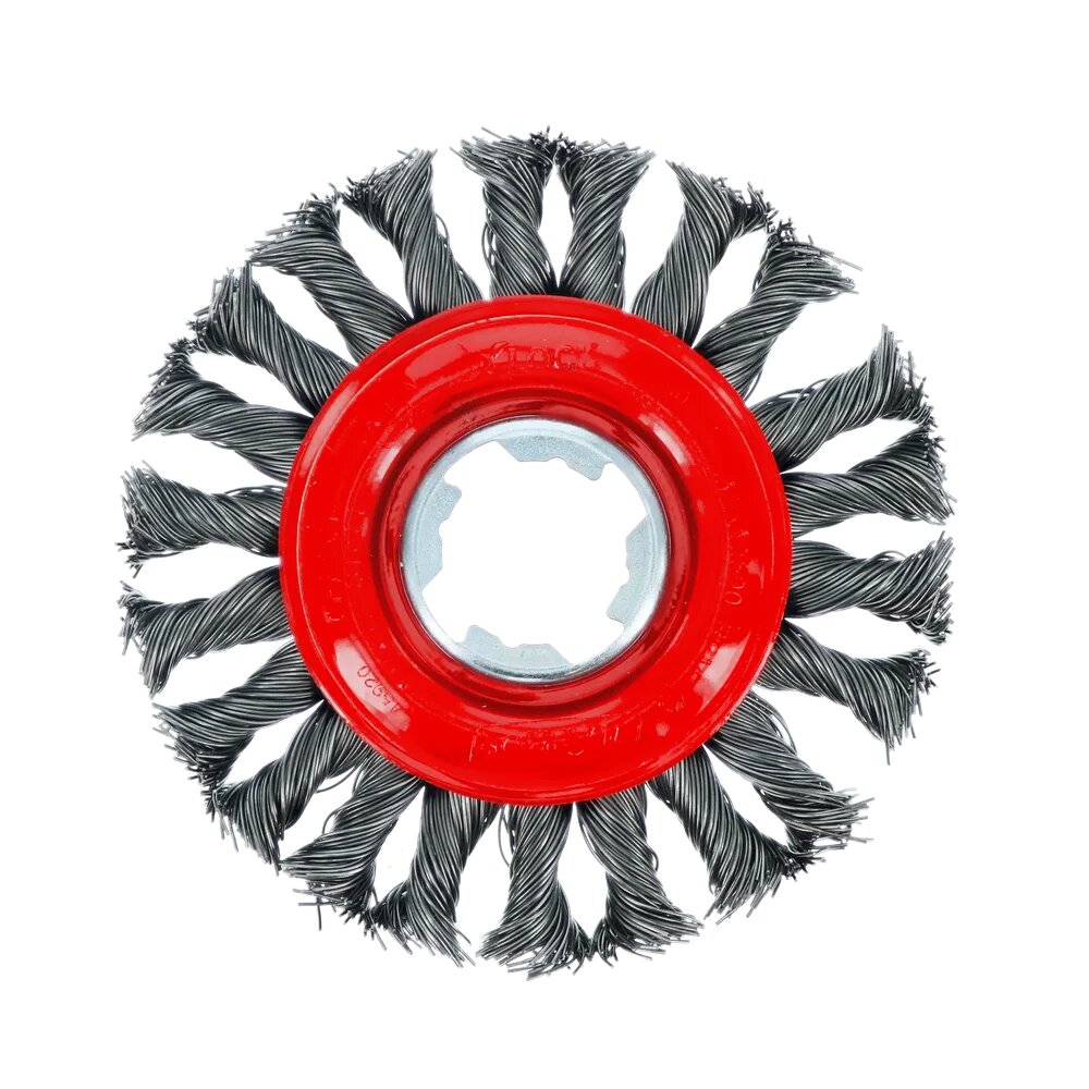 4" X-LOCK CARBON STEEL FULL CABLE TWIST WHEEL- DIABLO