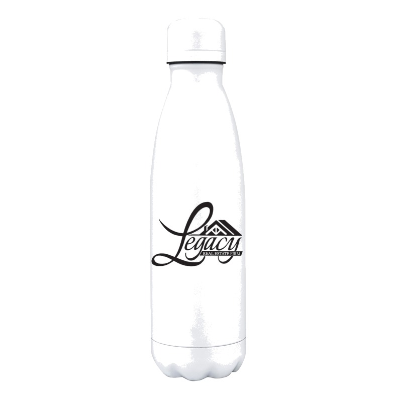 17 OZ. DOUBLE WALL STAINLESS STEEL VACUUM INSULATED SPORT WATER BOTTLE