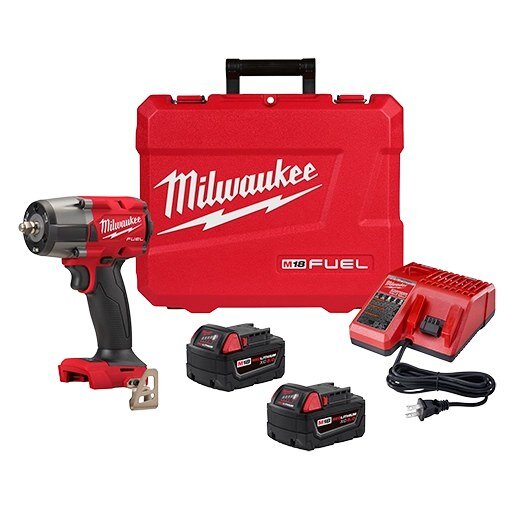 M18 FUEL 3/8" IMPACT WRENCH KIT- MILWAUKEE