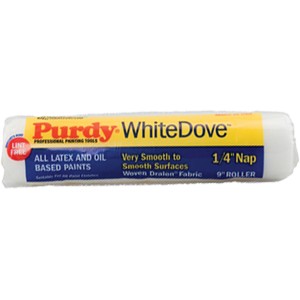 PURDY 14A670072 7" X 3/8" NAP WOVEN DRALON FABRIC WHITE DOVE ROLLER COVER