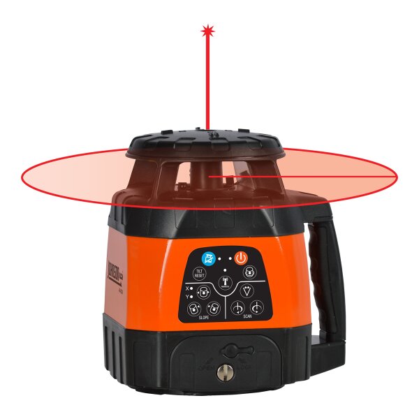 ELECTRONIC SELF-LEVELING HORIZONTAL & VERTICAL ROTARY LASER