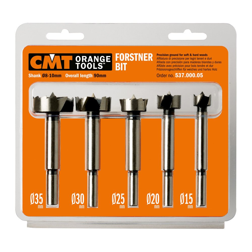 5PC 3/8" FORSTNER BIT SET - CMT