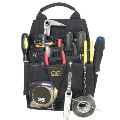 12 POCKET BALLISTIC POLY PROFESSIONAL ELECTRICIAN'S TOOL POUCH