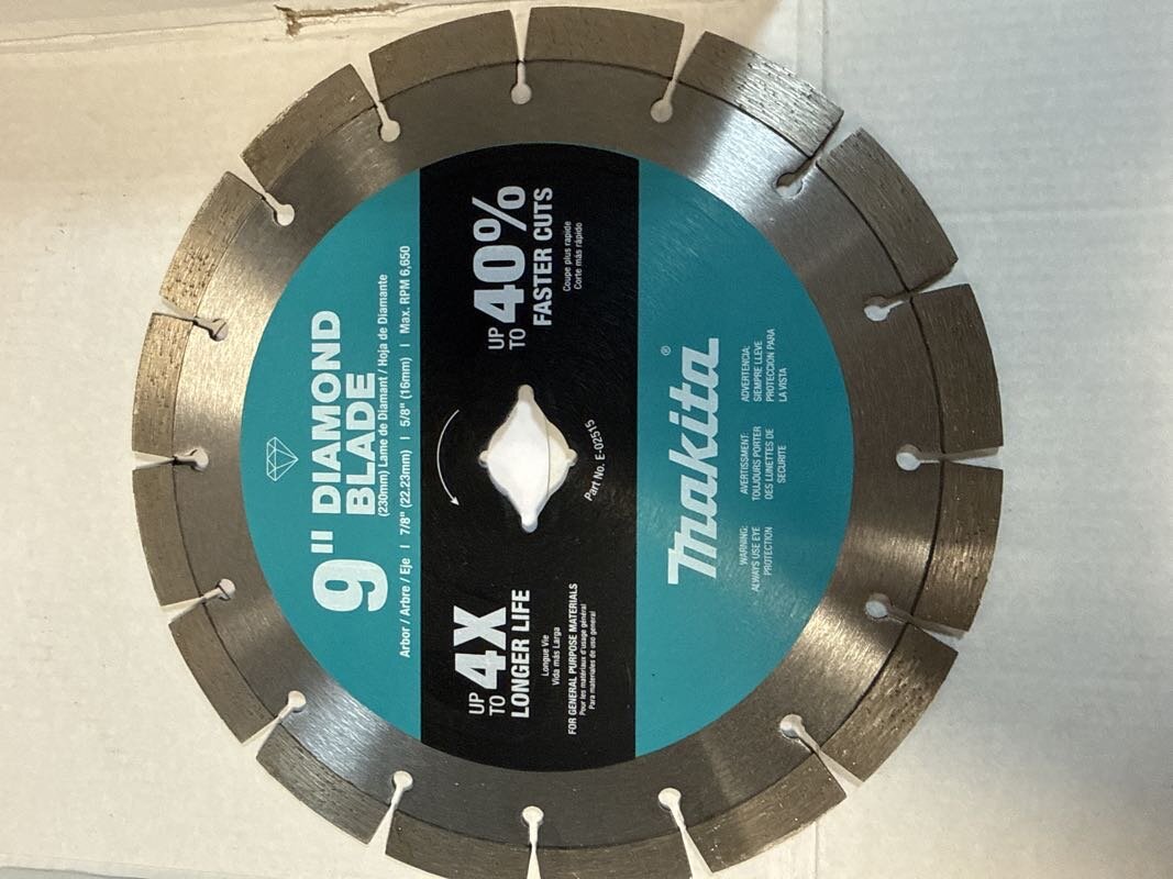 9” SEGMENTED DIAMOND BLADE - MAKITA
