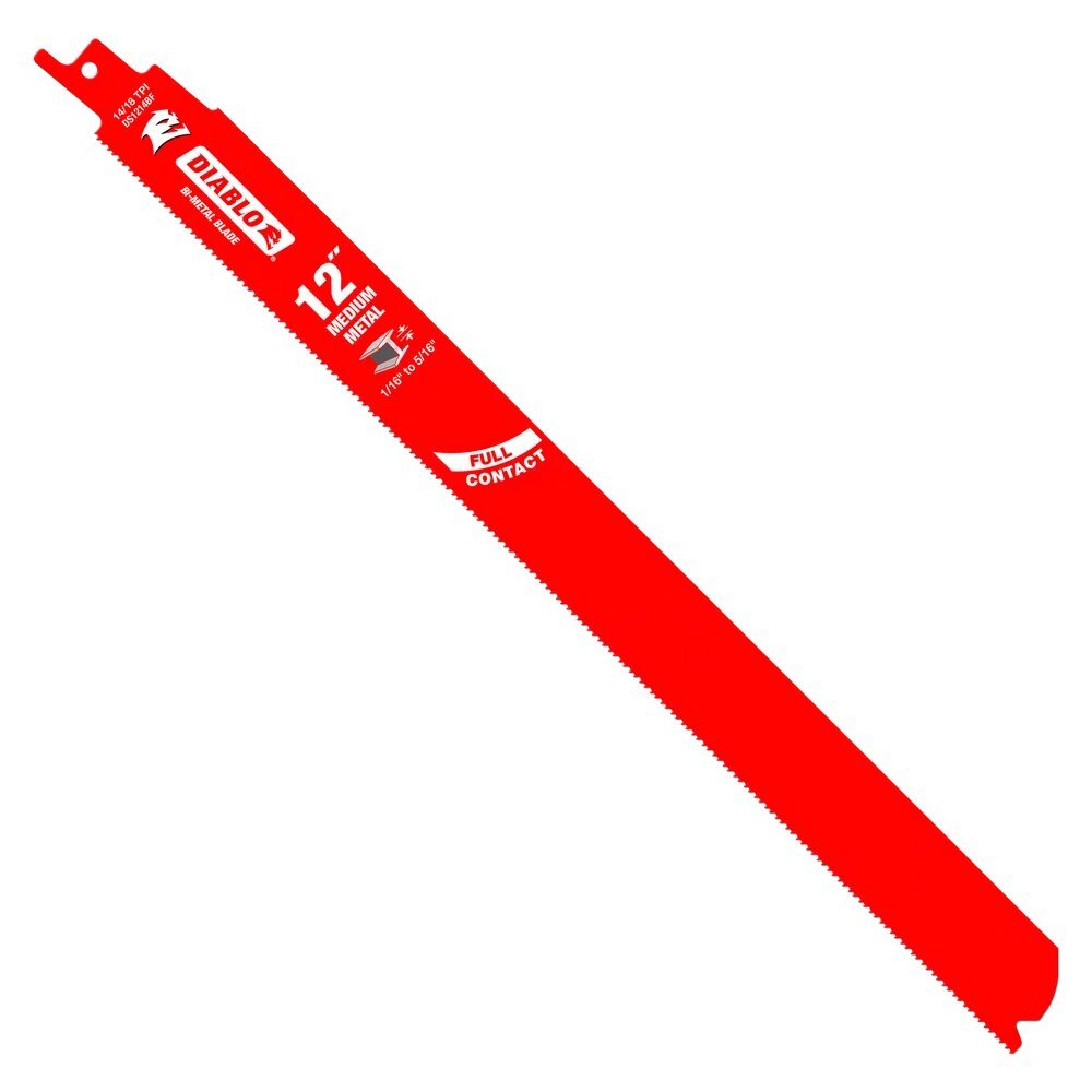 12" X 14/18TPI SAWZALL BLADE METAL - DIABLO