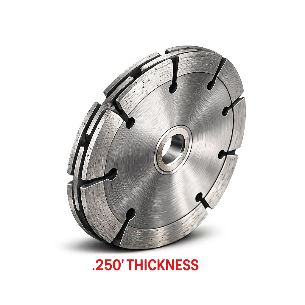 4” X .375” TRIPLE SANDWICH TUCK POINT BLADE