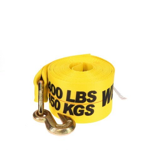 4" X 27' WINCH STRAP W/ GRAB HOOK
