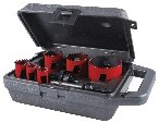 8PC GENERAL PURPOSE HOLE SAW KITS
HOLE SAW KITS HOLE CUTTING AND BORING - HOLE SAWS