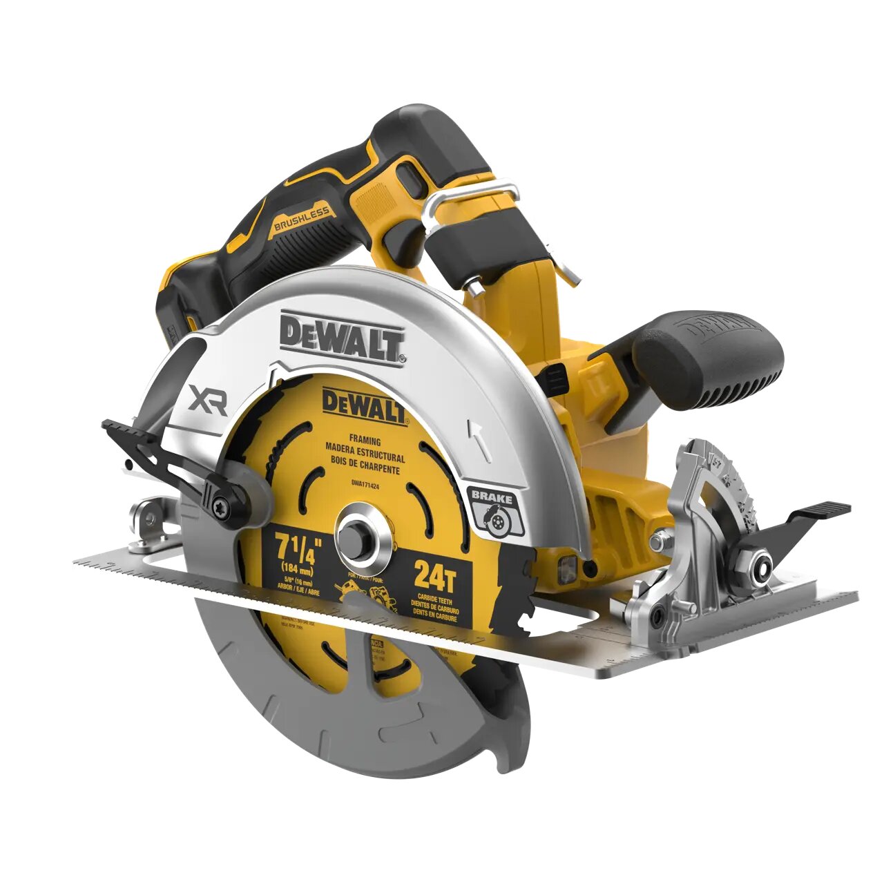 7‑1/4" 20V MAX XR BRUSHLESS CORDLESS 7‑1/4 IN. CIRCULAR SAW - DEWALT