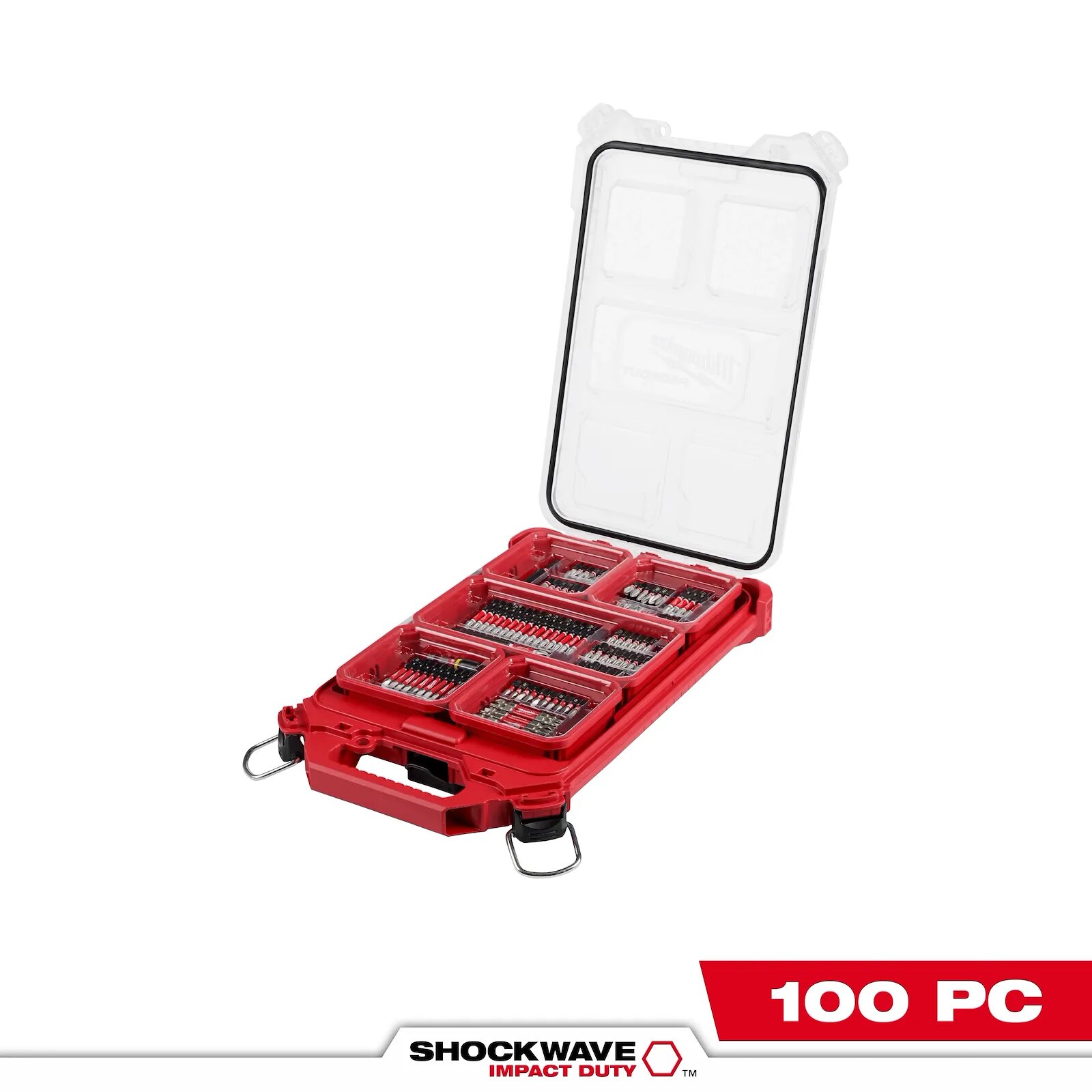 SHOCKWAVE IMPACT DUTY DRIVER BIT PACKOUT SET - 100PC - MILWAUKEE