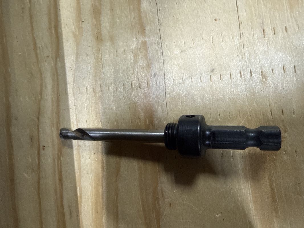 9/16”-1-3/16” CHUCK AND PILOT BIT FOR HOLE SAWS - MK MORSE
