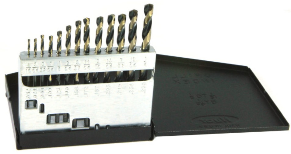 13PC BLACK & GOLD DRILL BIT SET - DRILLCO