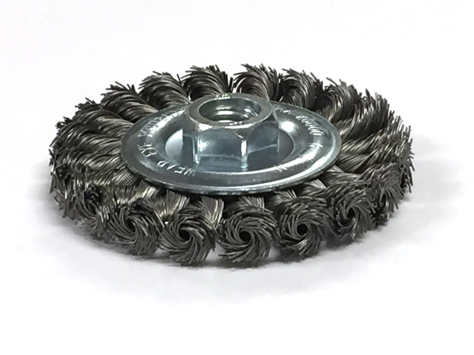 4" WIRE WHEEL RADIAL KNOT 5/8-11 - CGW
