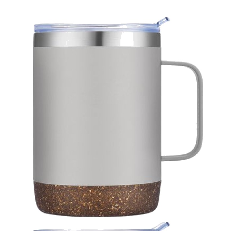 12 OZ. VACUUM INSULATED TUMBLER WITH CORK BASE