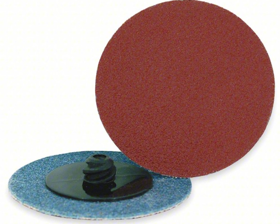 3" 320GRIT ALUMINUM OXIDE QUICK CHANGE ROLOC DISC 25PK - MERCER