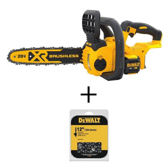 20V MAX 12" BRUSHLESS CORDLESS BATTERY POWERED CHAINSAW- BARE TOOL- DEWALT
