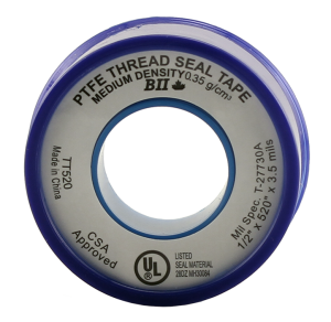 3/4" X 520" X .0035" PTFE TEFLON TAPE - BOSHART