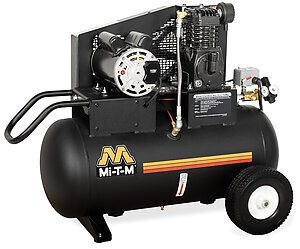 20‑GALLON SINGLE‑STAGE ELECTRIC AIR COMPRESSOR Mi-T-M
