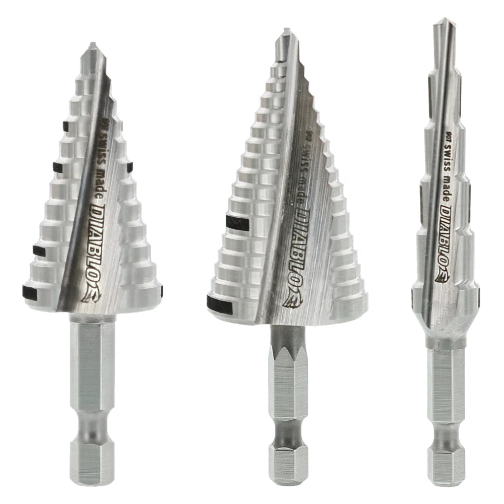 3 PC IMPACT STRONG STEP DRILL BIT SET - FREUD