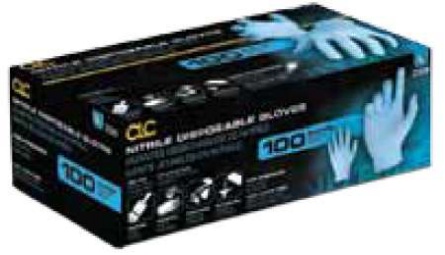NITRILE DISPOSABLE NON-POWDERED - XL (100 EA./BOX) MOQ : 10 BOXES