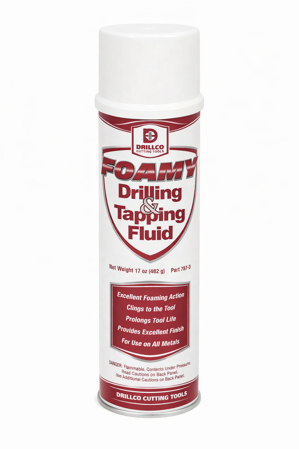 20OZ FOAMY AEROSOL DRILL TAP FLUID- DRILL CO