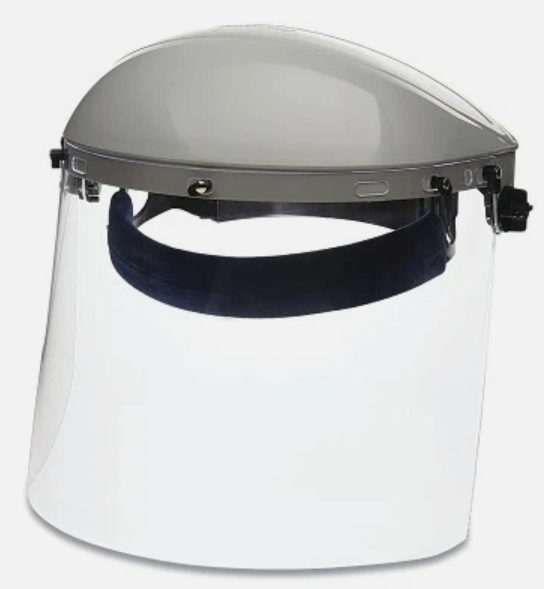 ADVANTAGE SINGLE CROWN RATCHETING FACE SHIELD CLEAR- SELLSTROM