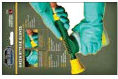 CHEMICAL RESISTANT NITRILE - M MOQ : 12