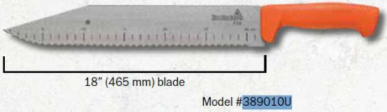 FGK - INSULATION KNIFE US (MOQ : 5)