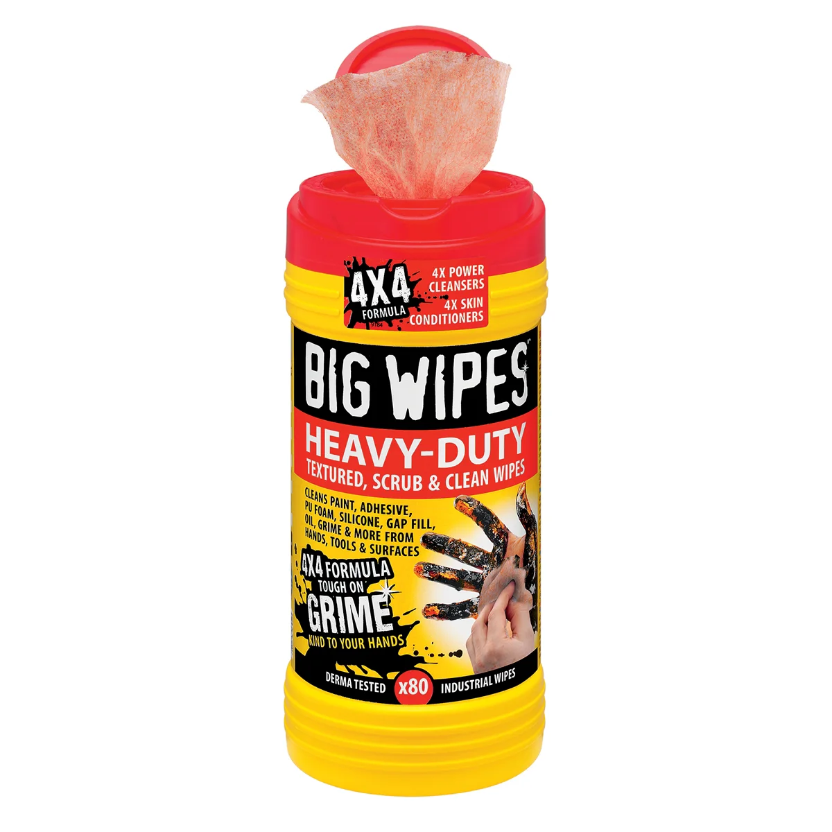 BIG WIPES HEAVY DUTY - 80CT