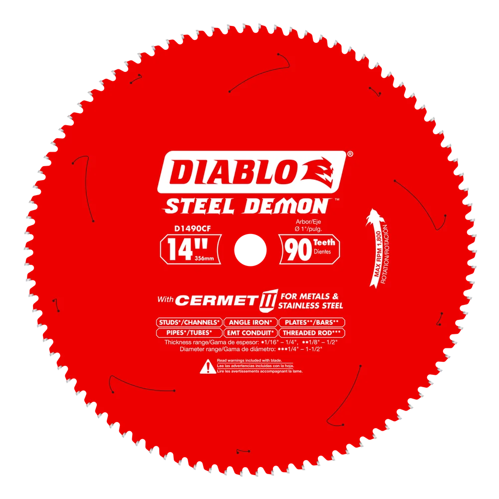 14" X 90T "STEEL DEMON" CARBIDE SAW BLADE - FREUD