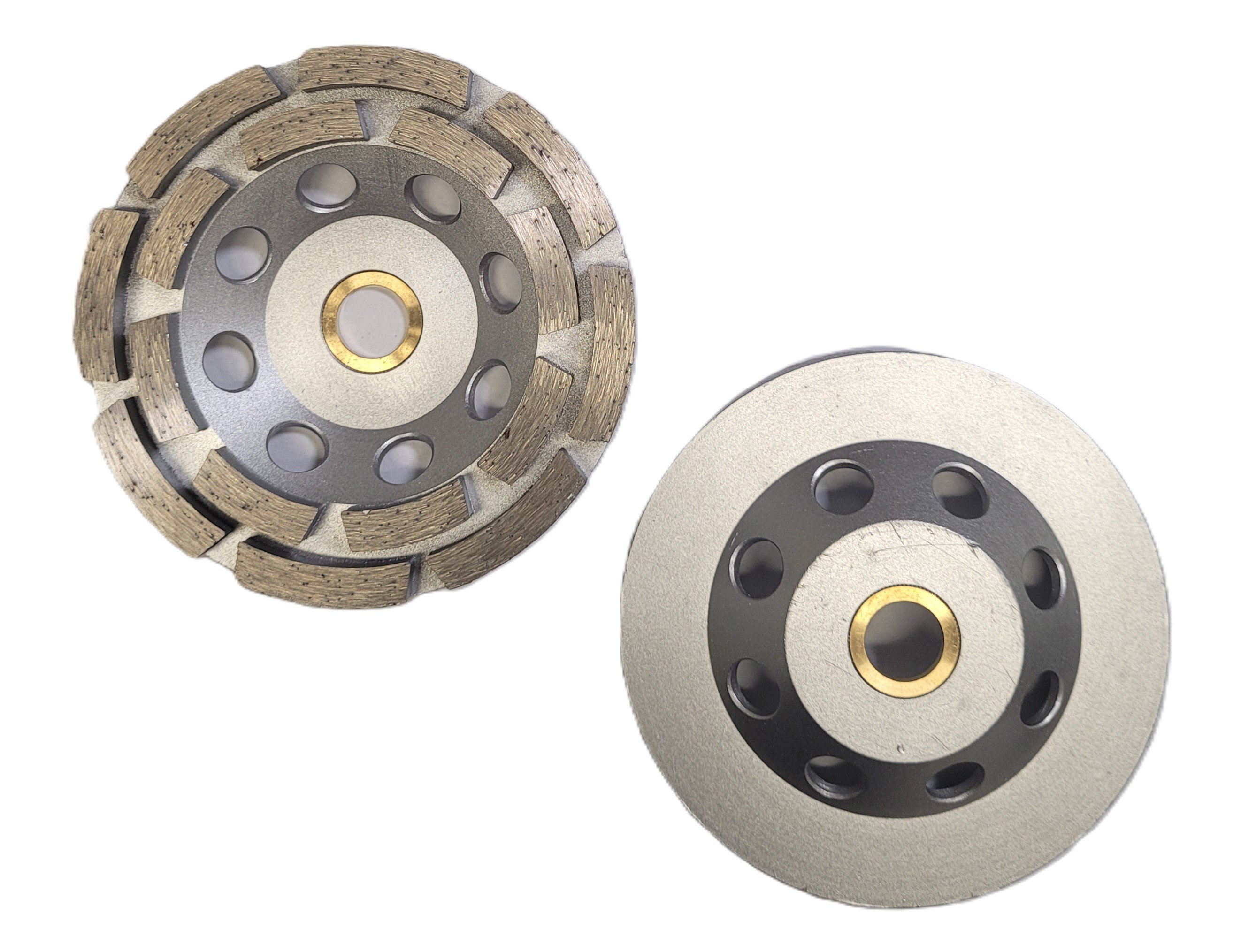 4.5" STD. DOUBLE CUP WHEEL 7/8"-5/8"