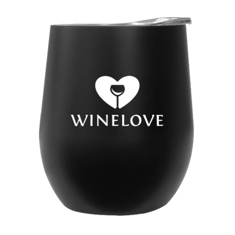 12 OZ. DOUBLE WALL STAILESS STELL VACUUM INSULATED WINE CUP