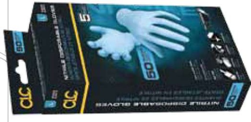 NITRILE NON-POWDER DISPOSABLE 5-MIL. - L (50 EA./BOX) MOQ : 20 BOXES
