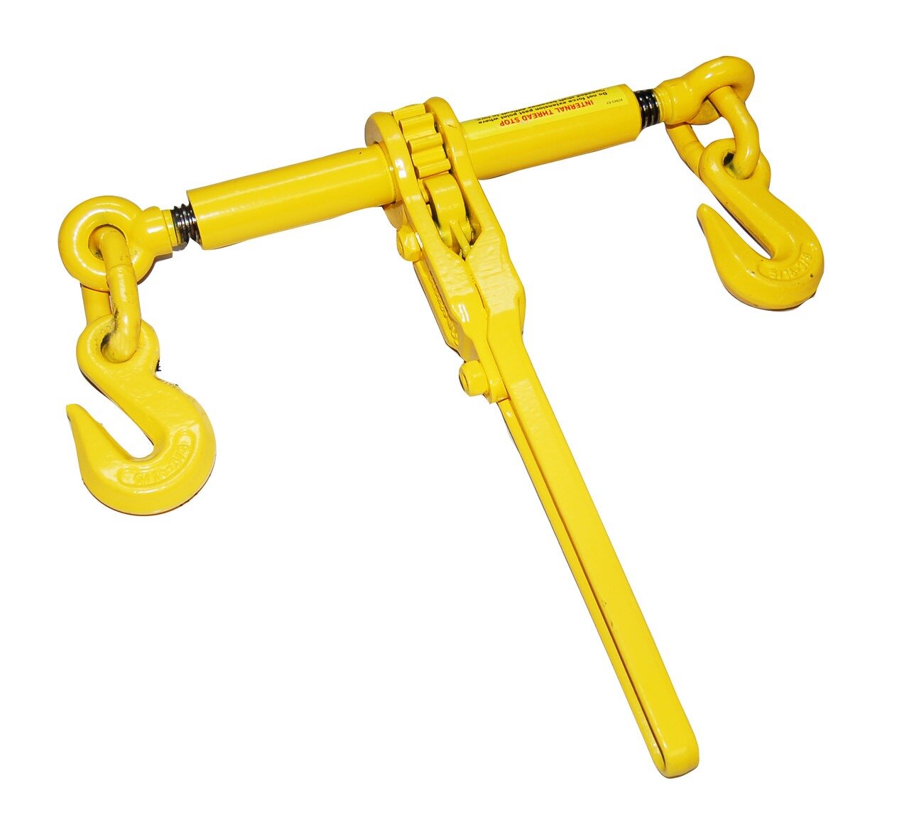 CHAIN BINDER, RATCHETING, 5/16" - 3/8" - FORGED HEAVY DUTY 2 PIECE HANDLE W/WELDED GEAR