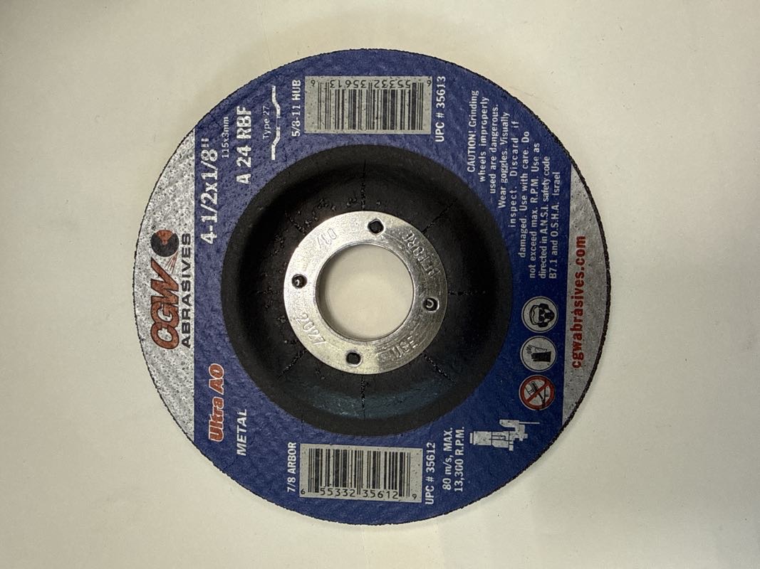 4-1/2X 1/8 5/8-11 HUB