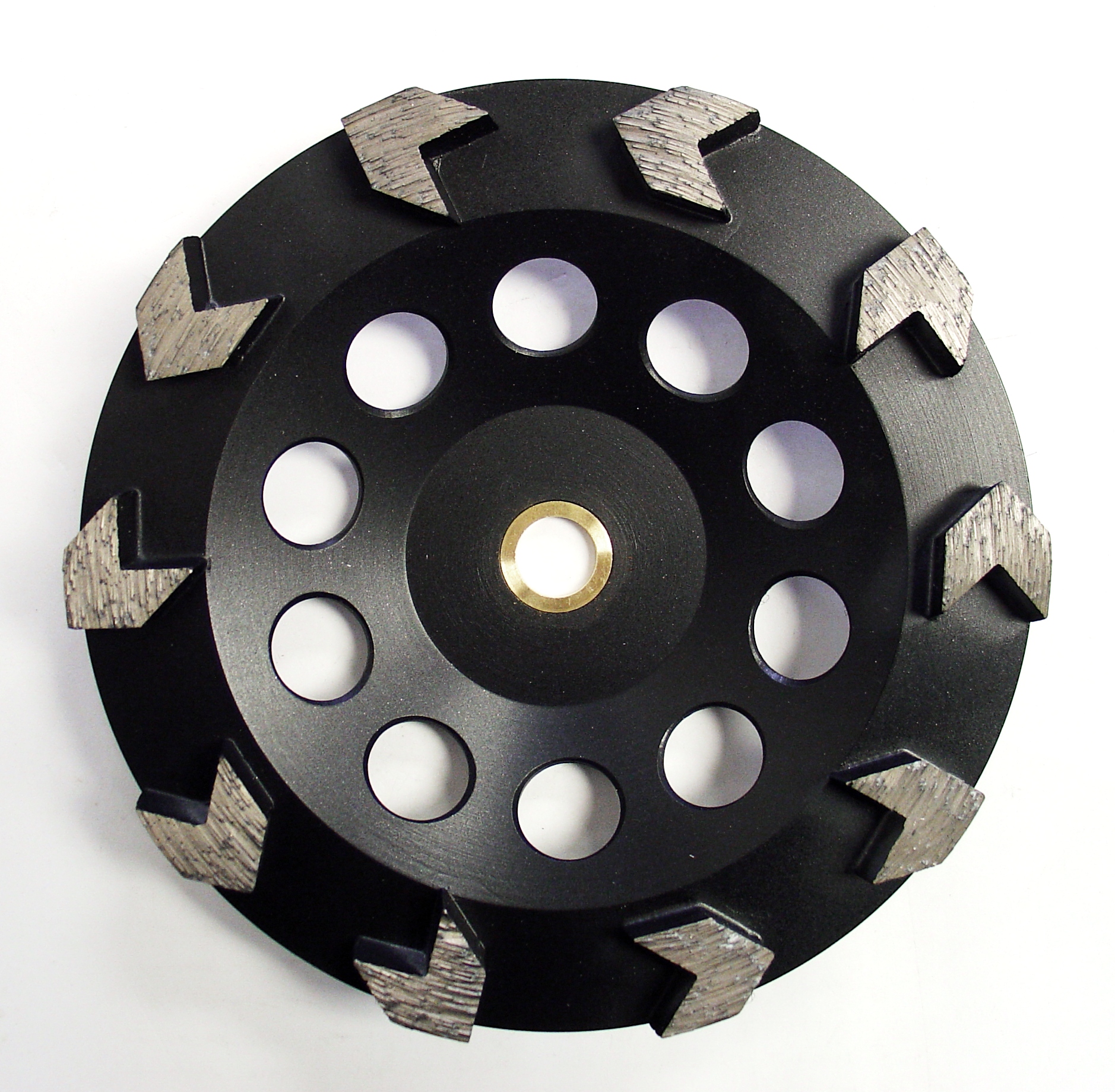 7" ARROW SEGMENTS CUP WHEEL WITH 7/8"-5/8"-11 ARBOR
