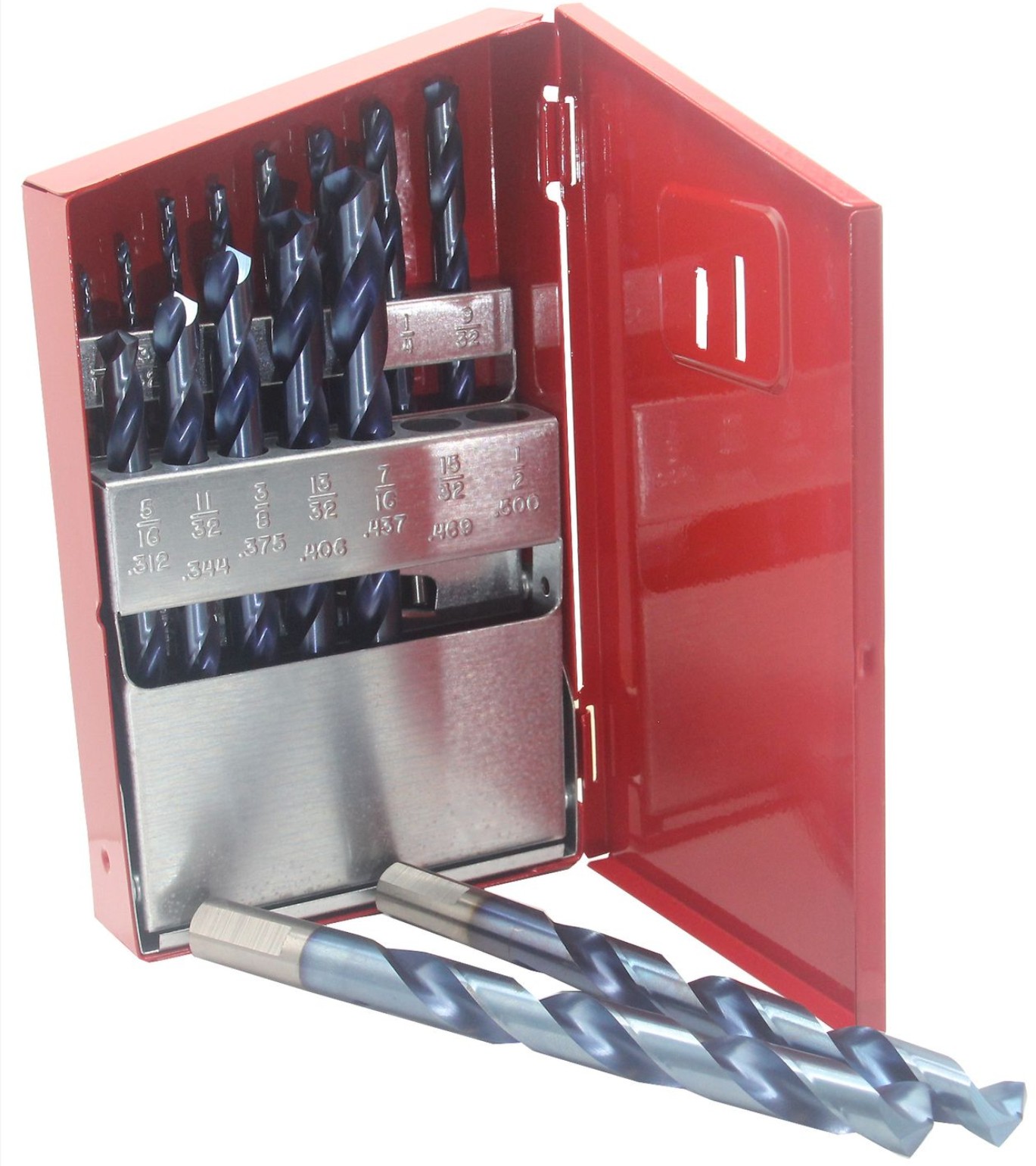 15PC DUPLEXEDGE DRILL INDEX BIT SET - AMERICAN LIFETIME