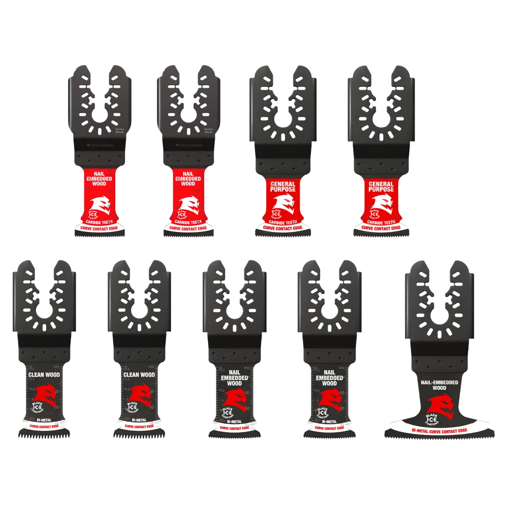 9PC UNIVERSAL FIT GENERAL PURPOSE MULTI-TOOL BLADE SET - FREUD