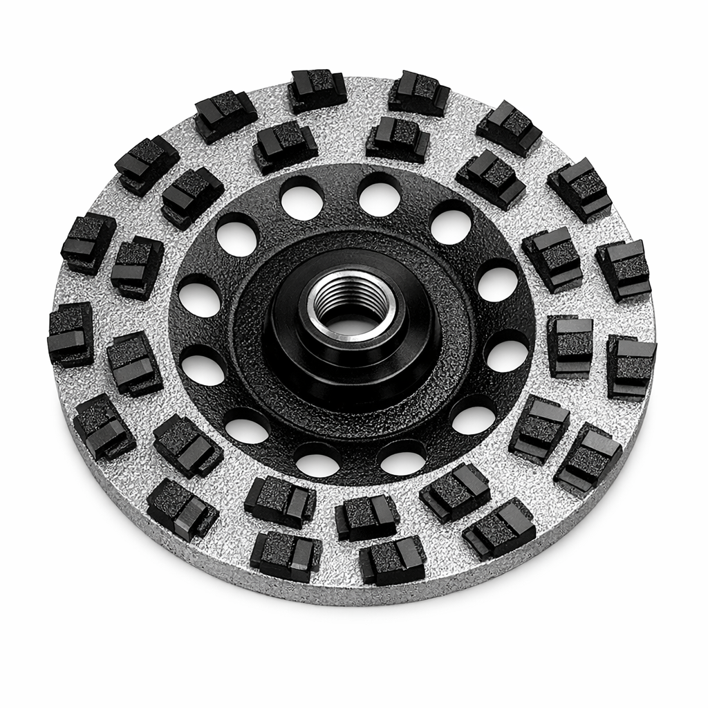 7" X 24SEG. PCD CUP WHEEL 5/8"-11TH - AMERICAN LIFETIME