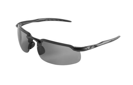 SWORDFISH TINT ANTI-FOG POLARIZED LENS, BLACK FRAME SAFETY GLASSES