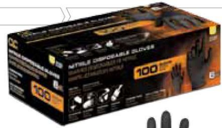 NITRILE GLOVES, PIT CREW® 6-MIL. - L (100 EA./BOX) MOQ : 10 BOXES