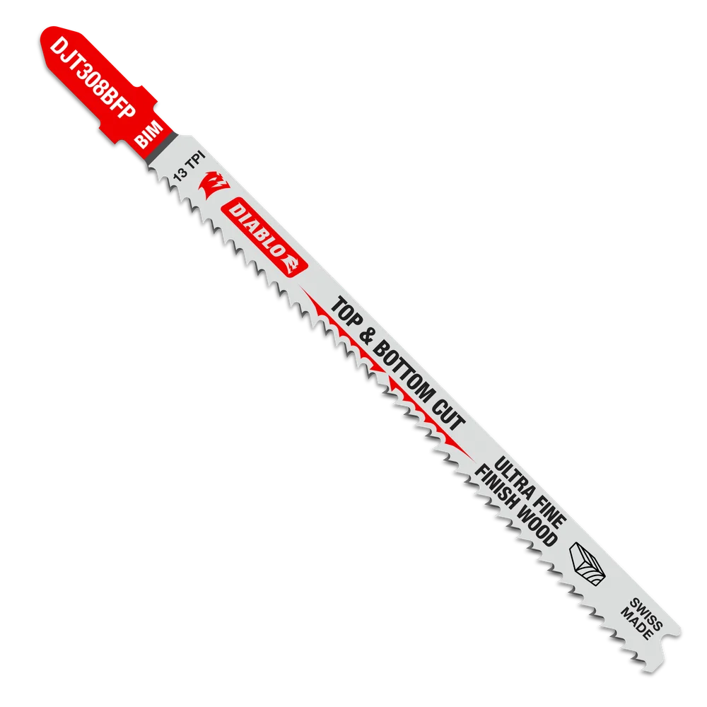 4-5/8" X 13TPI BI-METAL T-SHANK JIG SAW BLADES- 5 PACK- DIABLO