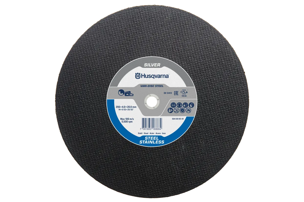 14" X 5/32" STAINLESS STEEL METAL CUT OFF WHEEL - HUSQVARNA