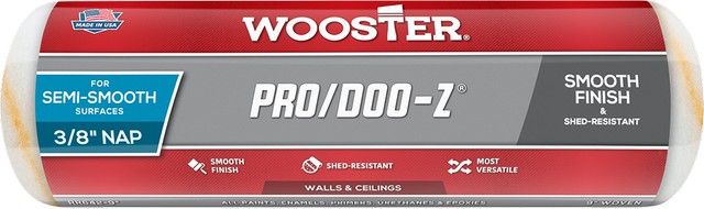 9" X 3/8" RR642 PRO DOO-Z ROLLER COVER - WOOSTER