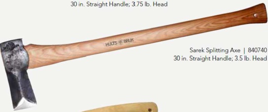 SAREK SPLITTING AXE - 3.5 LB HEAD, 30" HANDLE
