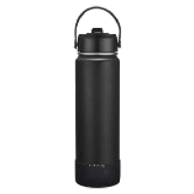 27 OZ. VACUUM INSULATED WATER BOTTLE WITH SILICON BOTTOM