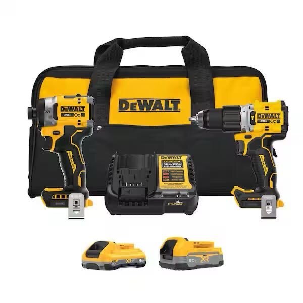 HAMMER DRILL/ IMPACT DRIVER COMBO KIT - DEWALT