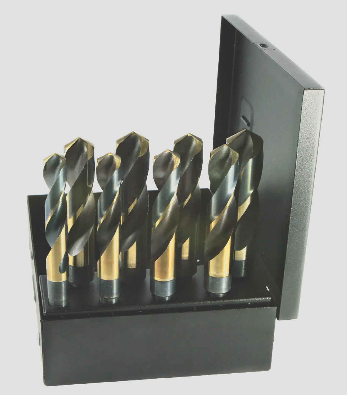 8PC 9/16"-1" X 1/2" CUT DOWN SHANK NITRO S & D DRILL BIT - DRILLCO