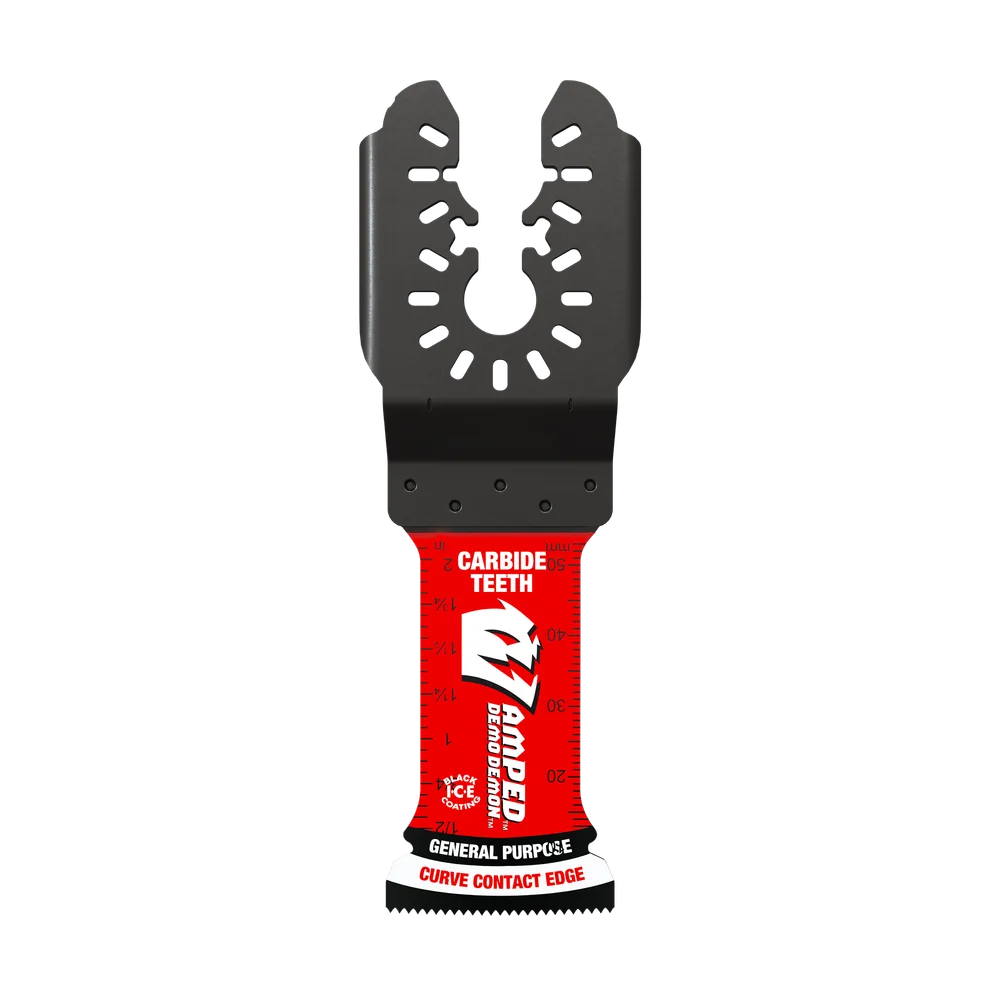 1-1/4"(W) X 2-1/8" (L) AMPED DEMO DEMON CARBIDE MULTI-TOOL BLADES